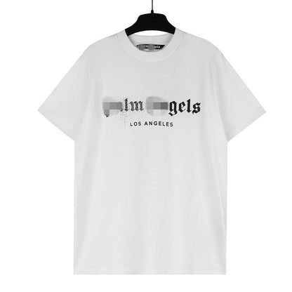 Palm Angle T Shirts Diamond-Embedded Decoration Couple Loose