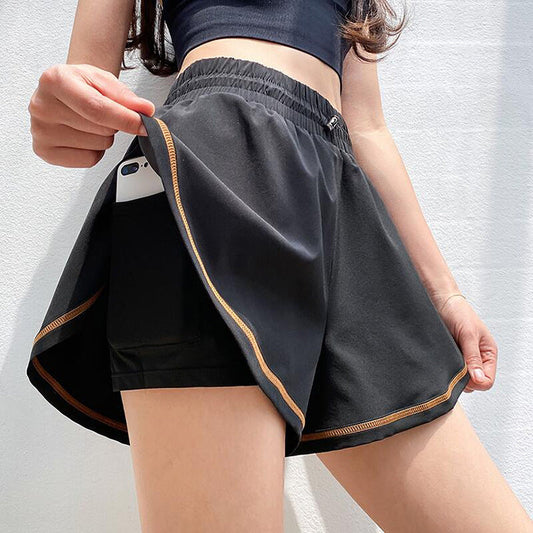 Women Yoga Sports Shorts Running Breathable Shorts Women's Fitness Pants