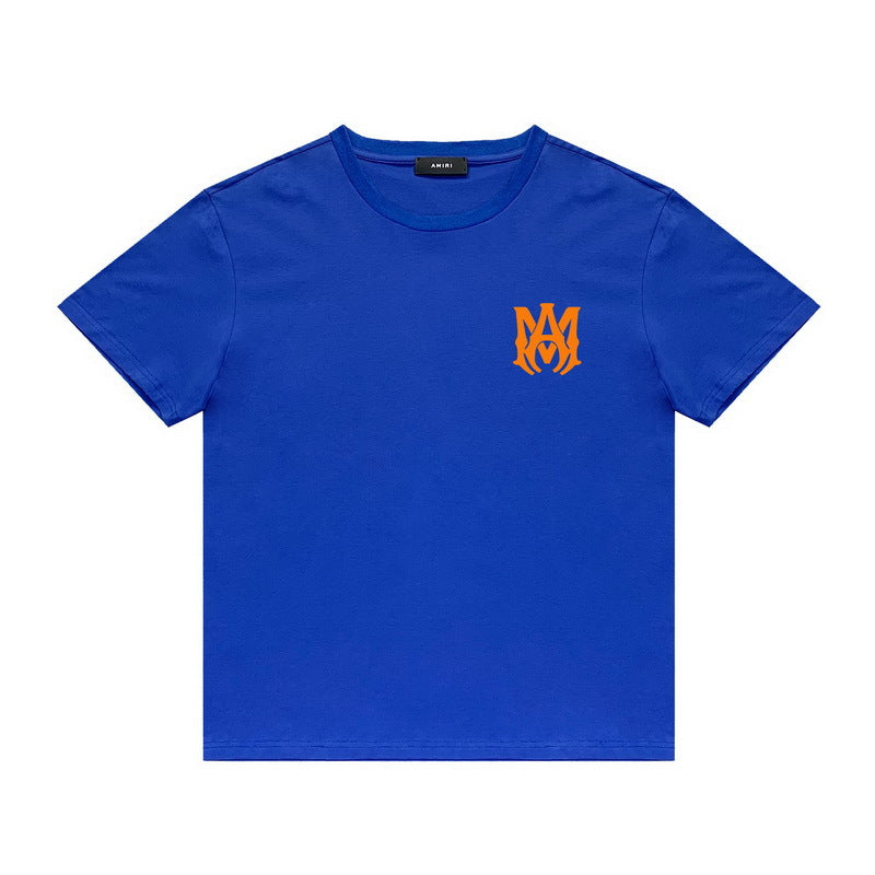Amiri T Shirt Letter Print Casual round Neck Short Sleeve T-shirt