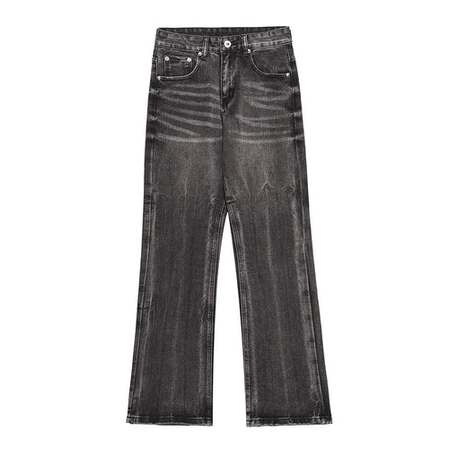 Men Jeans Distressed Trousers Loose Hole