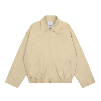 Unisex Denim Jacket Simple Loose Short Jacket