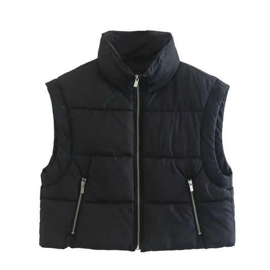 Women Cotton Coat Fashion Casual Vest Warm