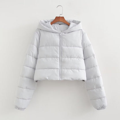 Women Cotton Coat Simple down Jacket