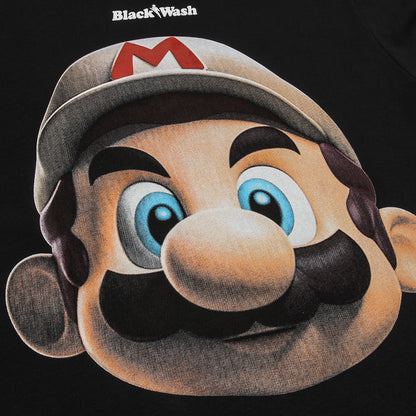 Men Long Sleeve T-Shirt Cartoon Super Mary Printed T-shirt
