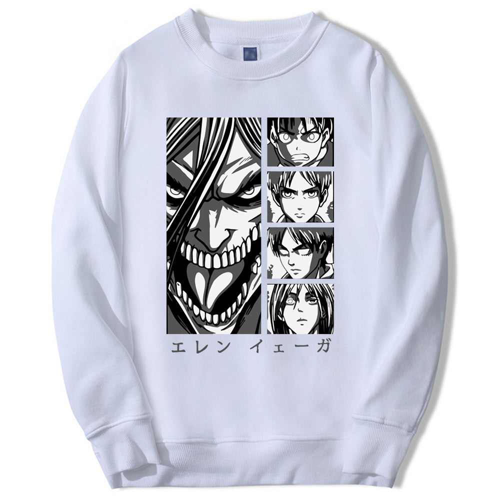 Attack On Titan Japan Anime Sweatshirts Hoodie Mens Fashion