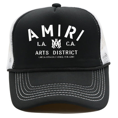 Amiri Hat Alphabet Print Shade Baseball Cap Outdoor Cap