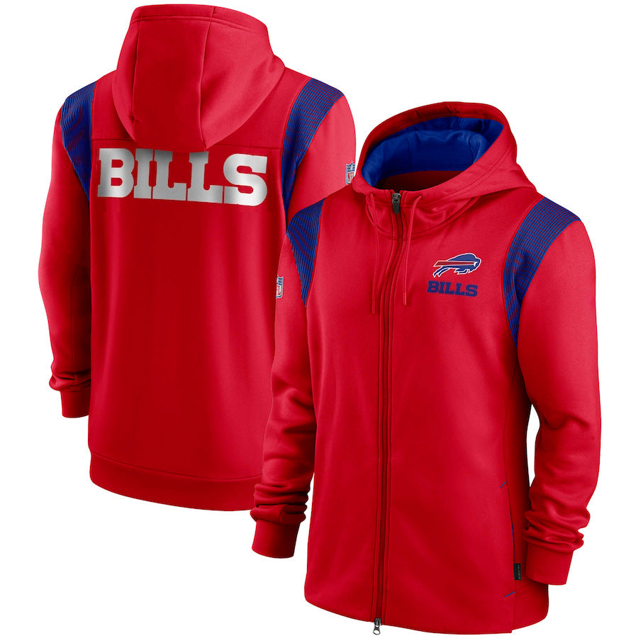 NFL Hoodie Outdoor Sports Men's Cardigan Hooded NFL Football