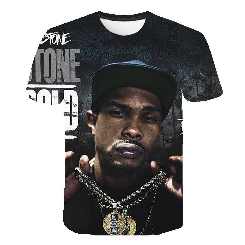 Nipsey Hussle T Shirts Rapper 3D Digital Printing