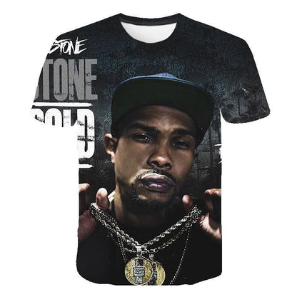 Nipsey Hussle T Shirts Rapper 3D Digital Printing