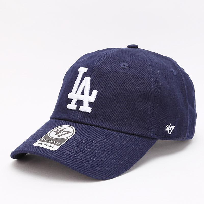 Dodgers and Yankees Baseball Cap 47brand Baseball Cap Women's Navy Blue Embroidered Peaked Cap