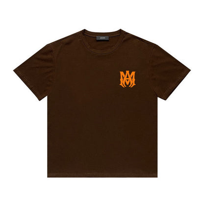 Amiri T Shirt Letter Print Casual round Neck Short Sleeve T-shirt