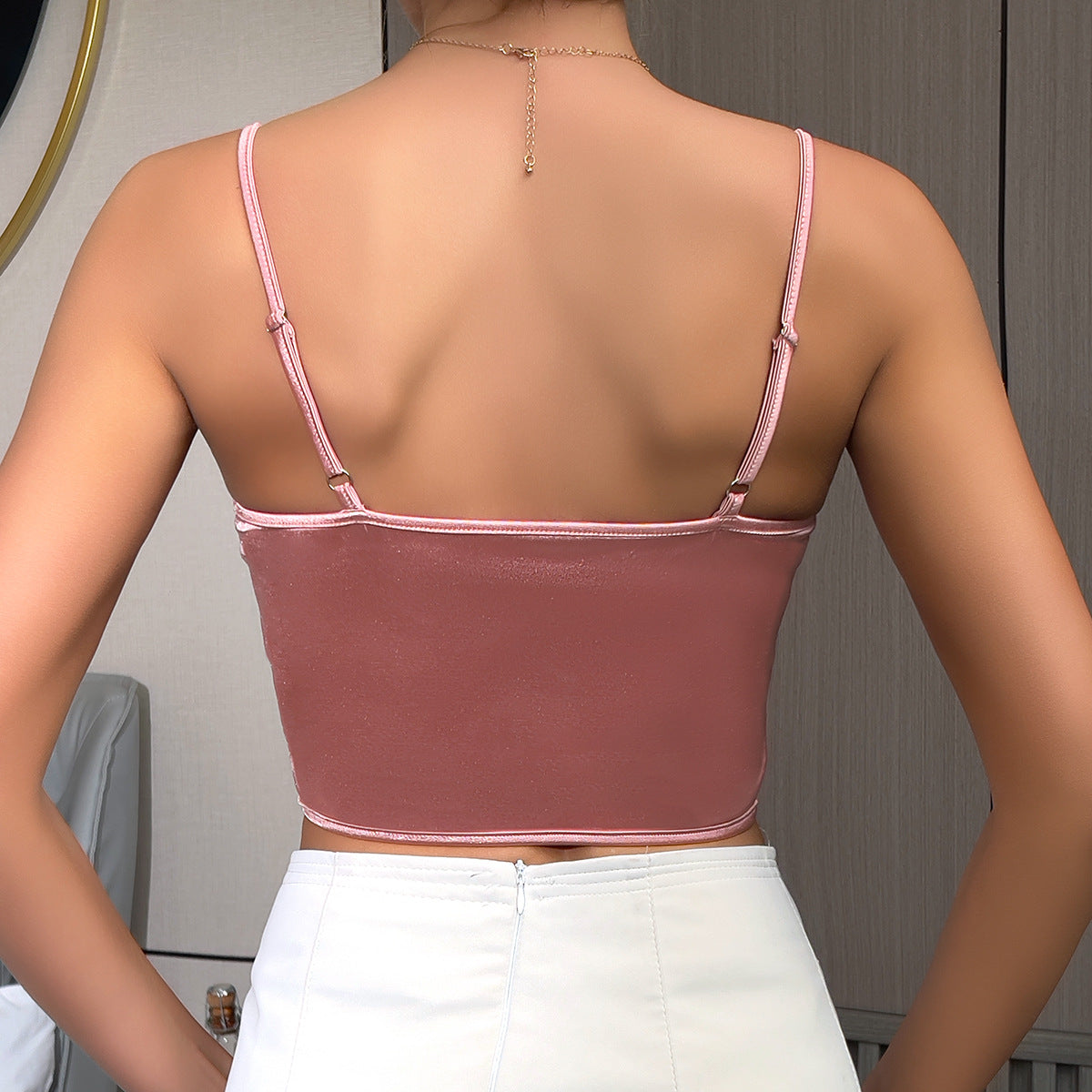 Women Party Tops Backless Underwaist