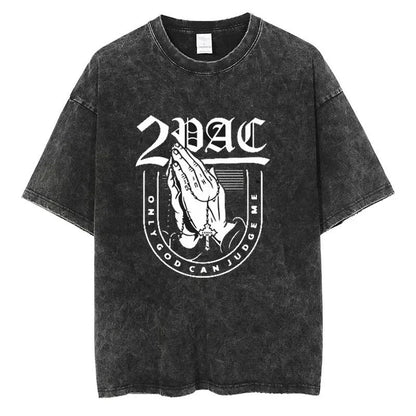 T-shirts Quality Cotton Vintage T shirt Y2K Haraju