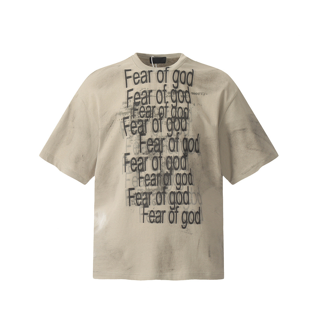 Unisex T-Shirts FOG Dirty Casual Loose T-Shirts