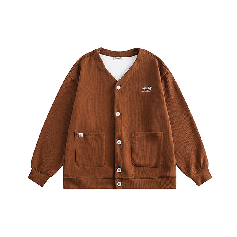 Women Jackets Vintage Color Blocking Baseball Uniform Cardigan College Style