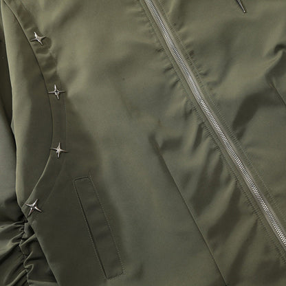 Men Jacket Coat XINGX Decoration Baseball Uniform Jacket