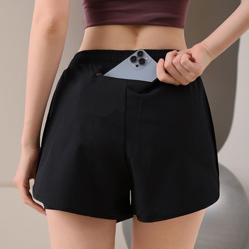 Women Yoga Sports Shorts Running Quick-Drying Breathable
