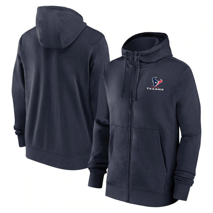 NFL Hoodie Autumn Cardigan Zip Hoodie Casual Sports NFL