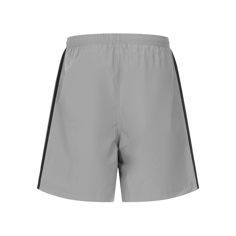 Men Shorts Side Striped Loose Sports Shorts Elastic Waist