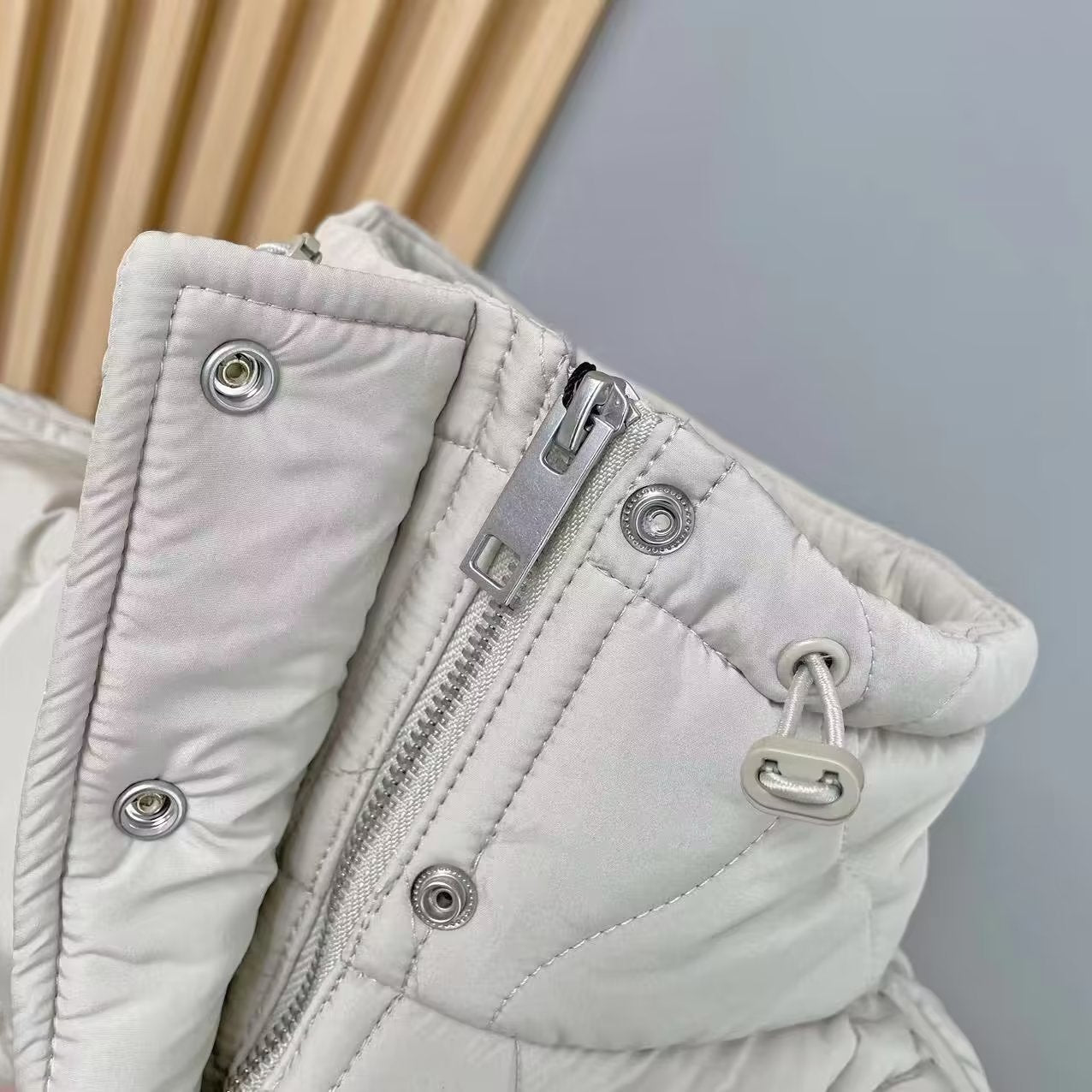 Women Cotton Coat Loose Lapel Diamond Vest