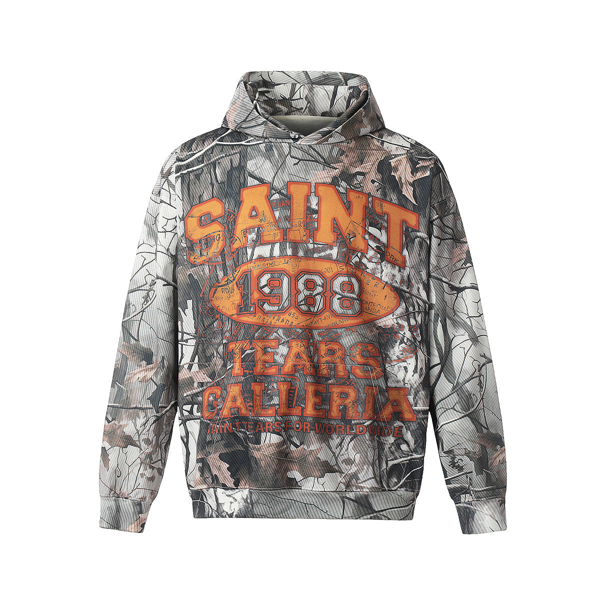 Unisex Hoodies Saint michael Tree Texture Hoodie
