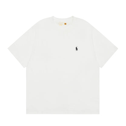 Ralph Lauren T Shirts Embroidered Crew Neck Short Sleeves