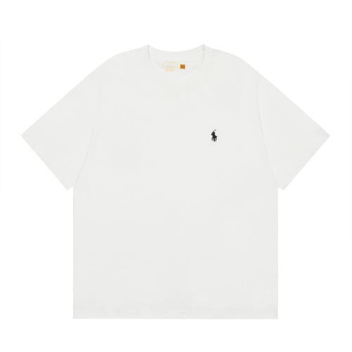 Ralph Lauren T Shirts Embroidered Crew Neck Short Sleeves