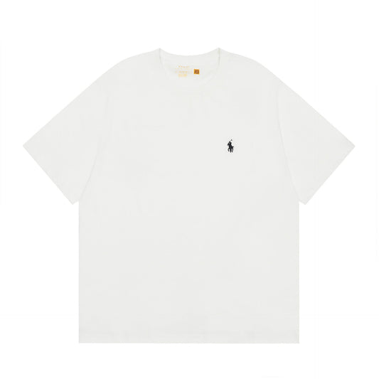 Ralph Lauren T Shirts Embroidered Crew Neck Short Sleeves