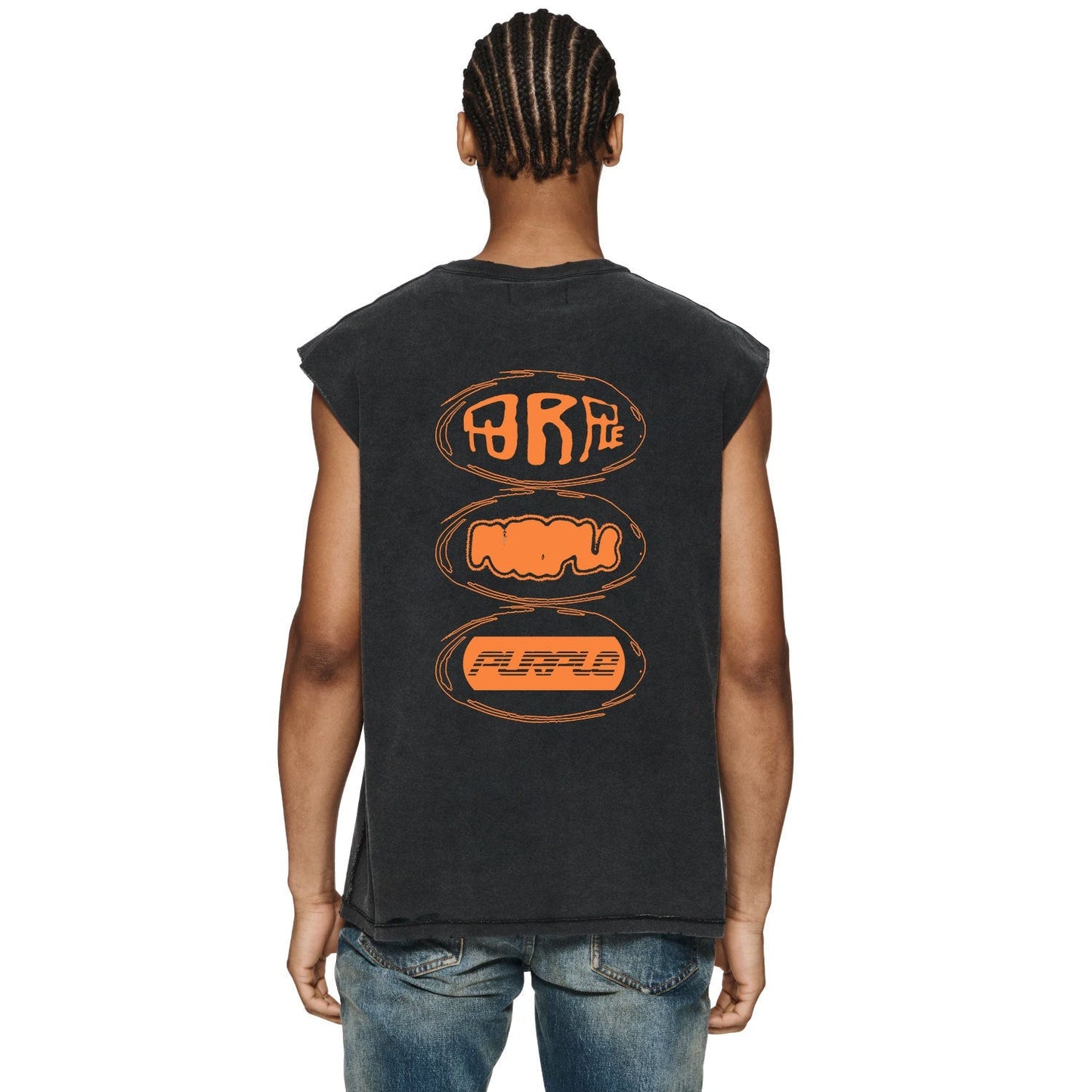 Purple Brand Tank T Shirts Sleeveless T-shirt Vest