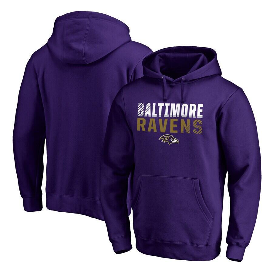NFL Hoodie Sports Men's Hooded Sweater NFL Ravens Rugby Suit