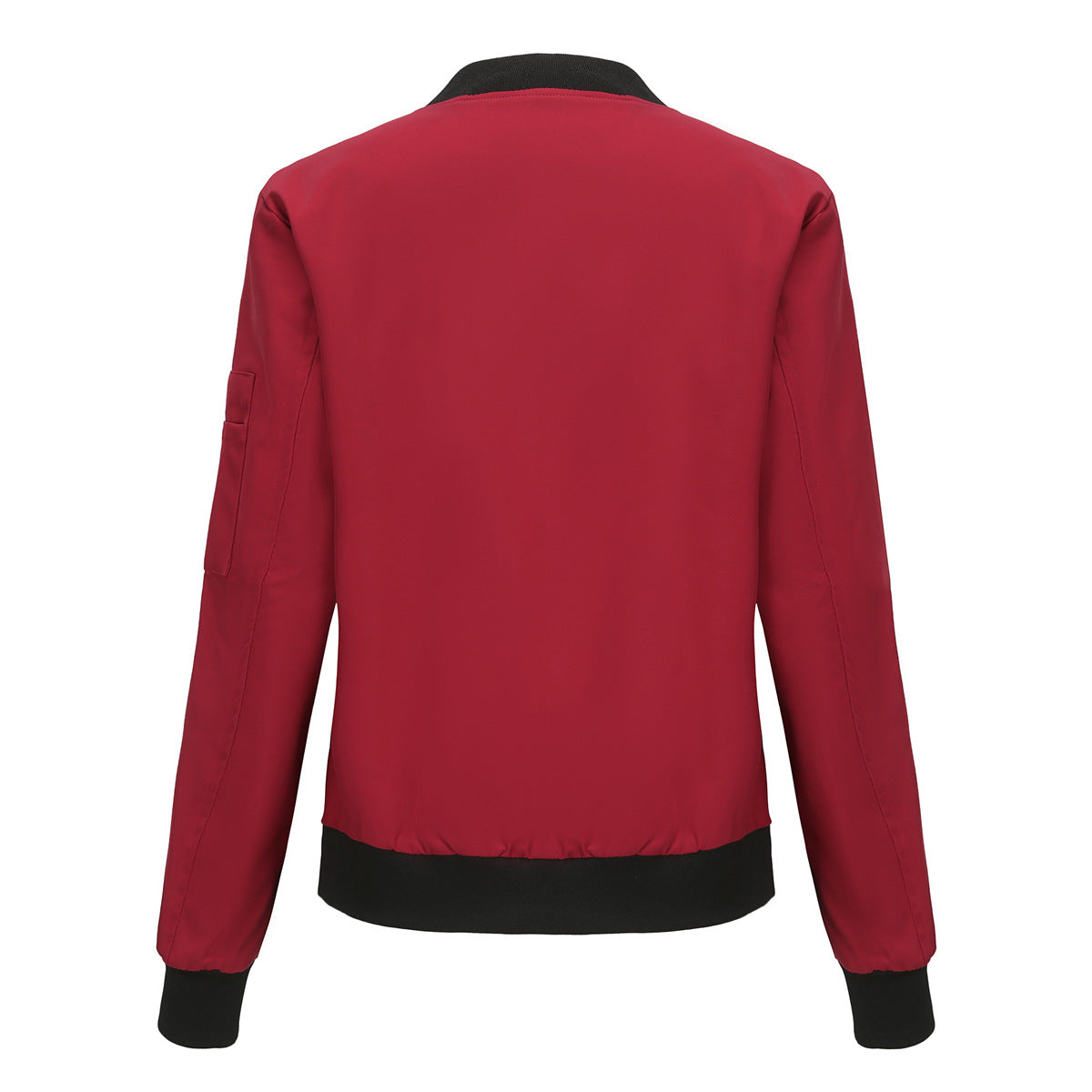 Women's Trench Coat Spring and Autumn Thin Flight Jacket Women's Casual Long Sleeve Coat Women's Loose Lapel Baseball Uniform