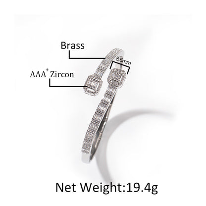 Bracelet Diamond Bracelet Fashion Hip Hop Ins Wind Bracelet St. Valentine's Spectrum