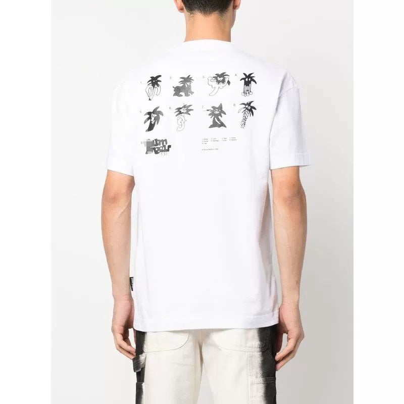 Palm Angle T Shirts Spoof Cartoon Japanese Print
