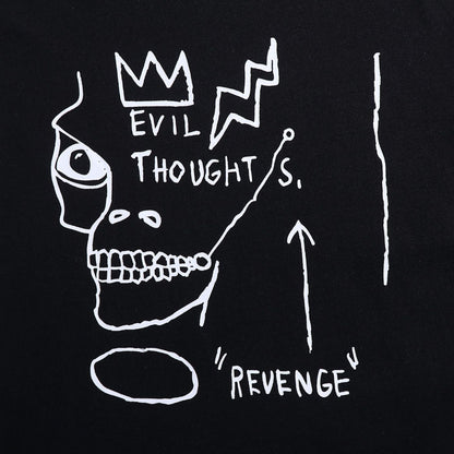 Ow T Shirts Witch Crown Graffiti Men and Women
