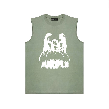 Purple Brand Tank T Shirts Sleeveless T-shirt Vest