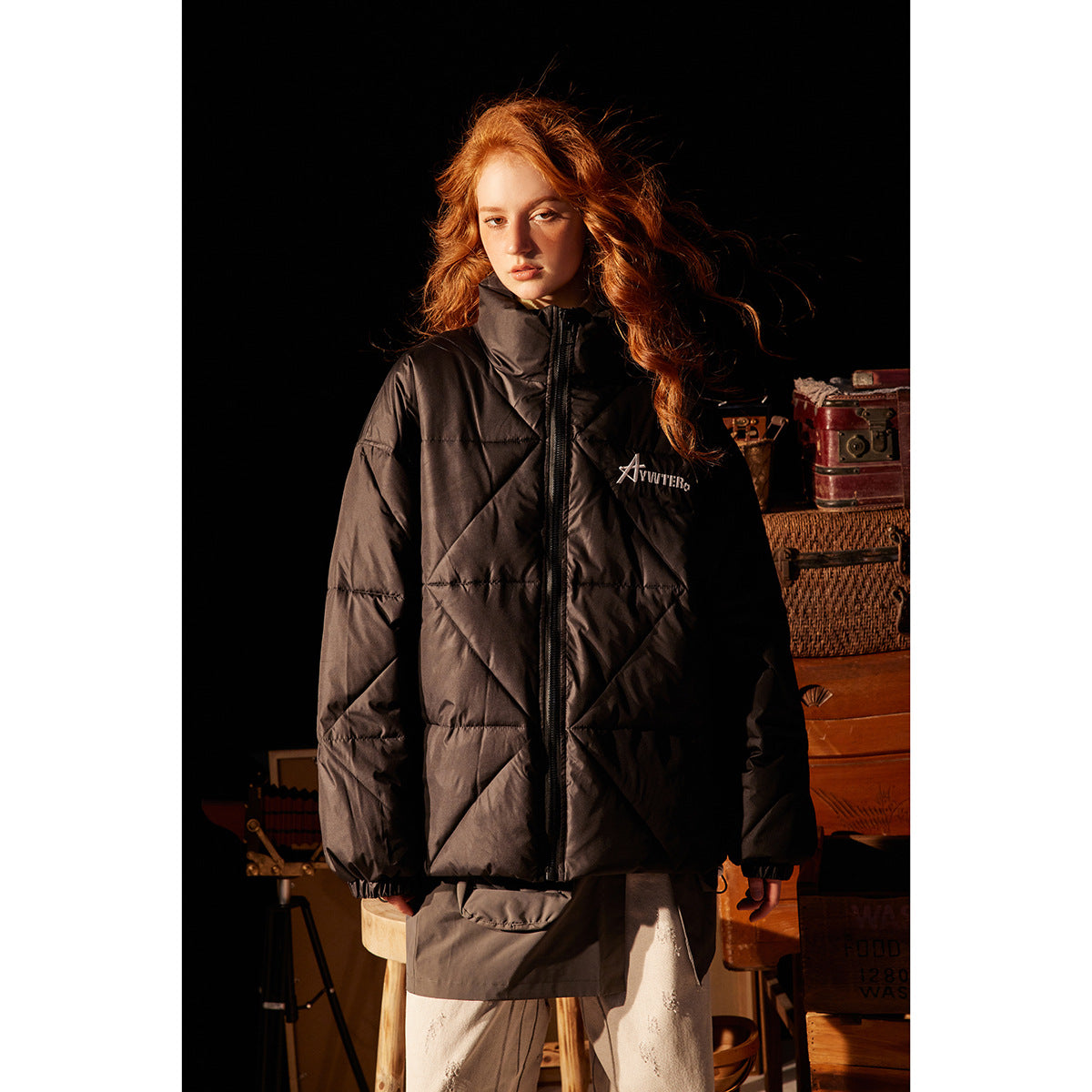 Unisex Coat Winter Warm-Keeping Cotton Clothing Men's and Women's Coats