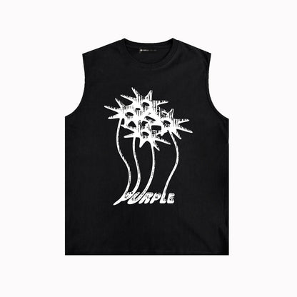Purple Brand Tank T Shirts Sleeveless T-shirt Vest