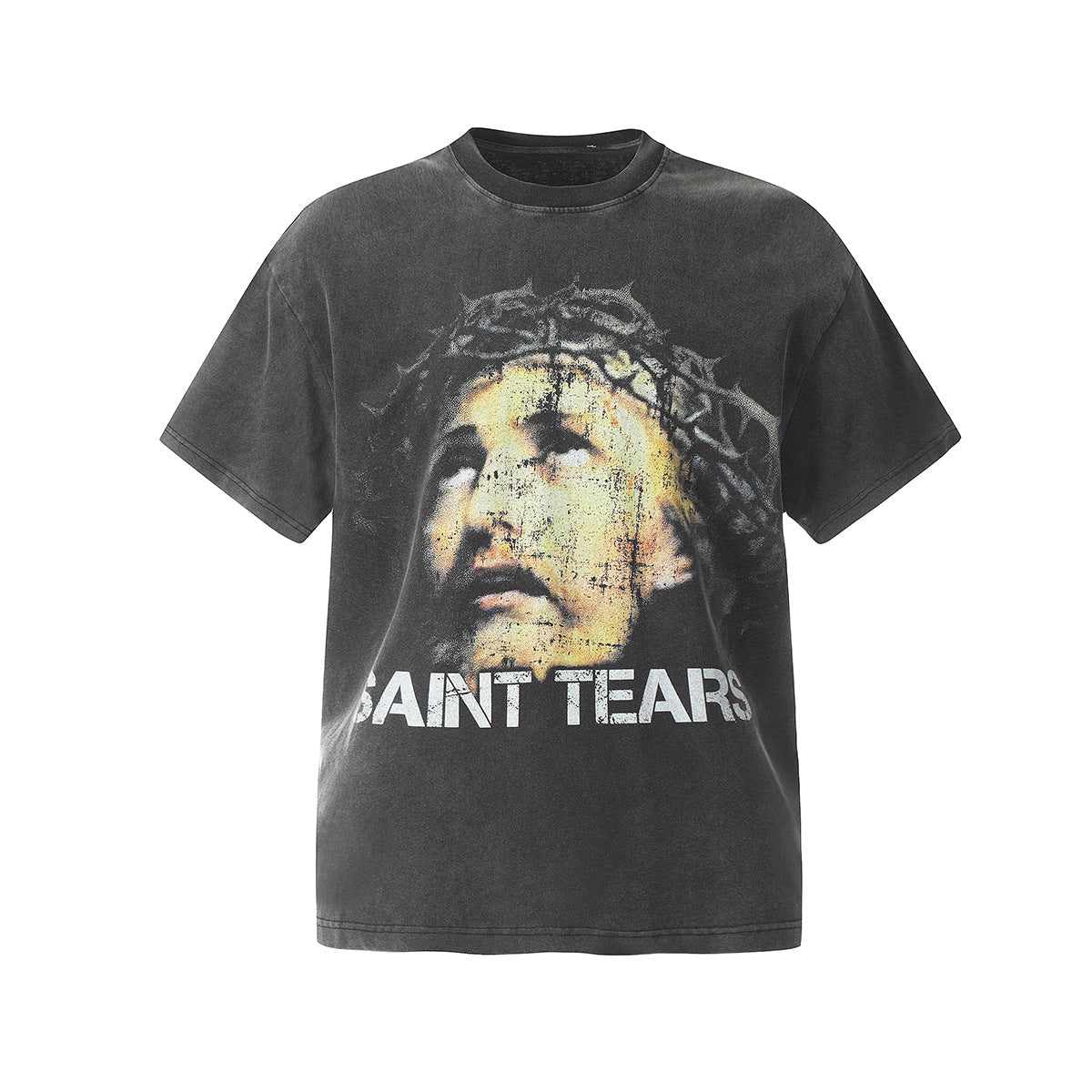 Unisex T-Shirts Saint Michael Vintage Portrait Print T-Shirt
