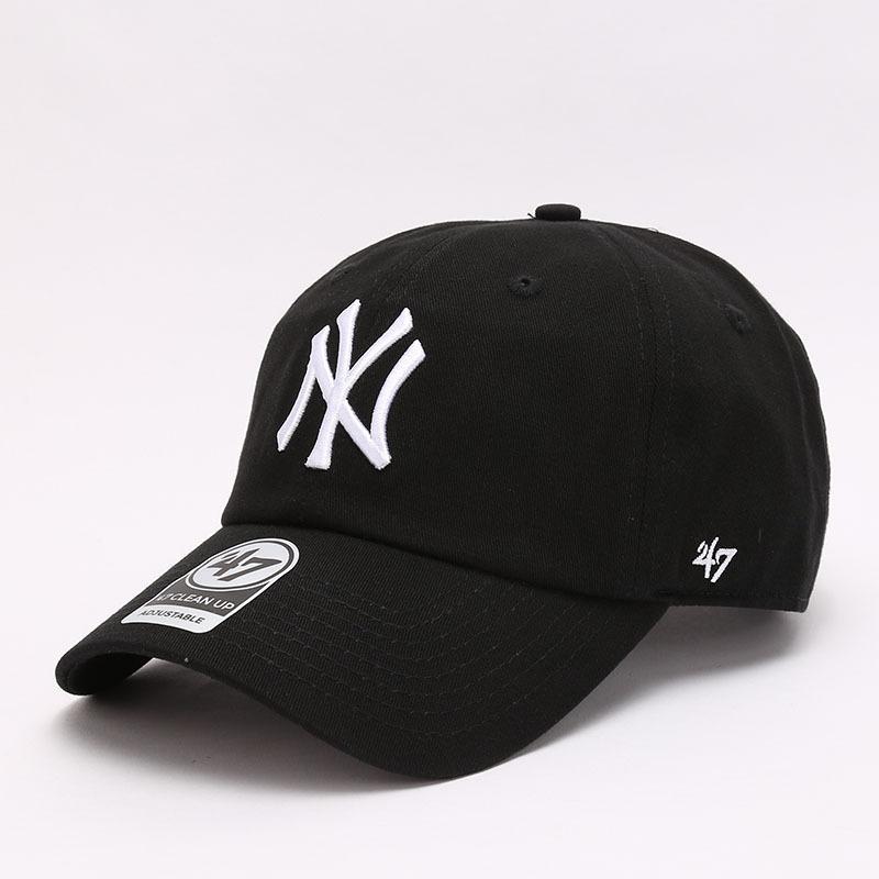 Dodgers and Yankees Baseball Cap 47brand Baseball Cap Female Dark Gray Soft Top Embroidery Hip Hop Male Hat