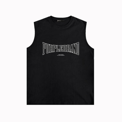 Purple Brand Tank T Shirts Sleeveless T-shirt Vest