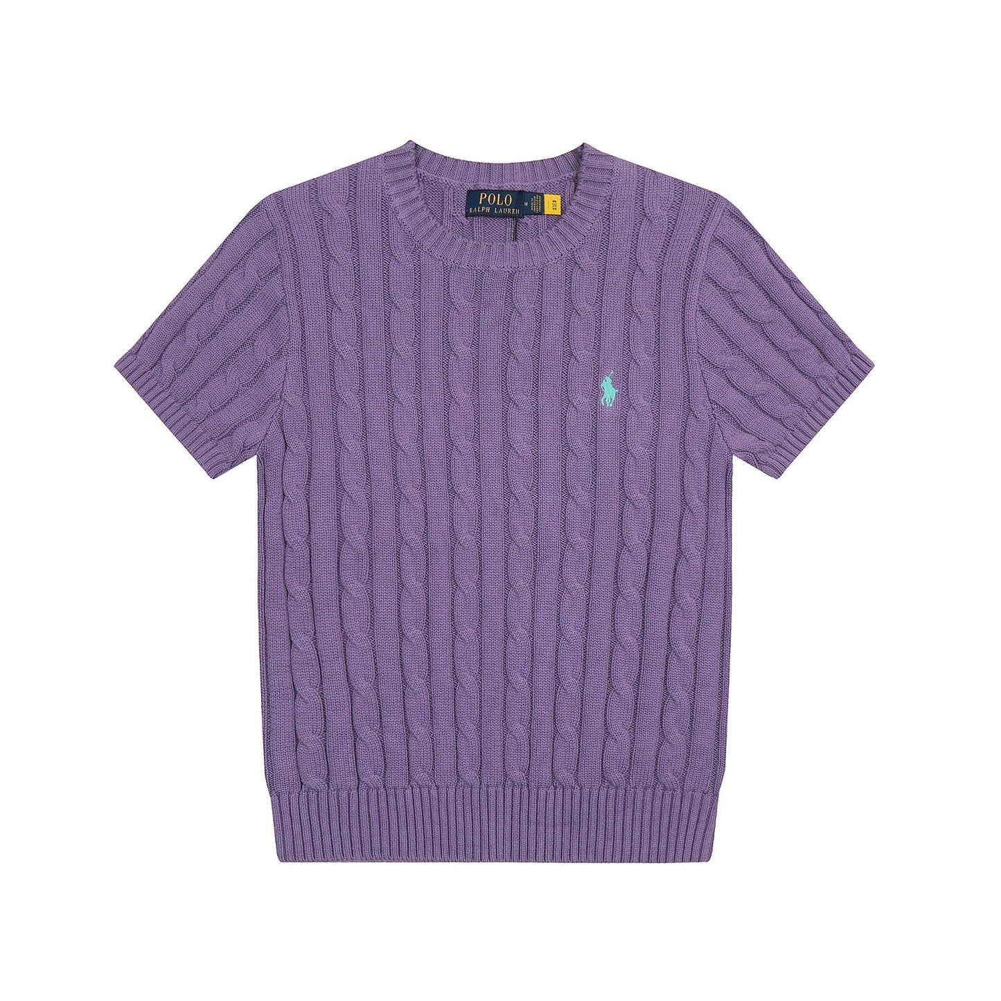 Ralph Lauren Knitted sweaters Ralph Lauren Knitted Short Sleeved Shirt Small Standard Twist Knitted Crew Neck Short Sleeve