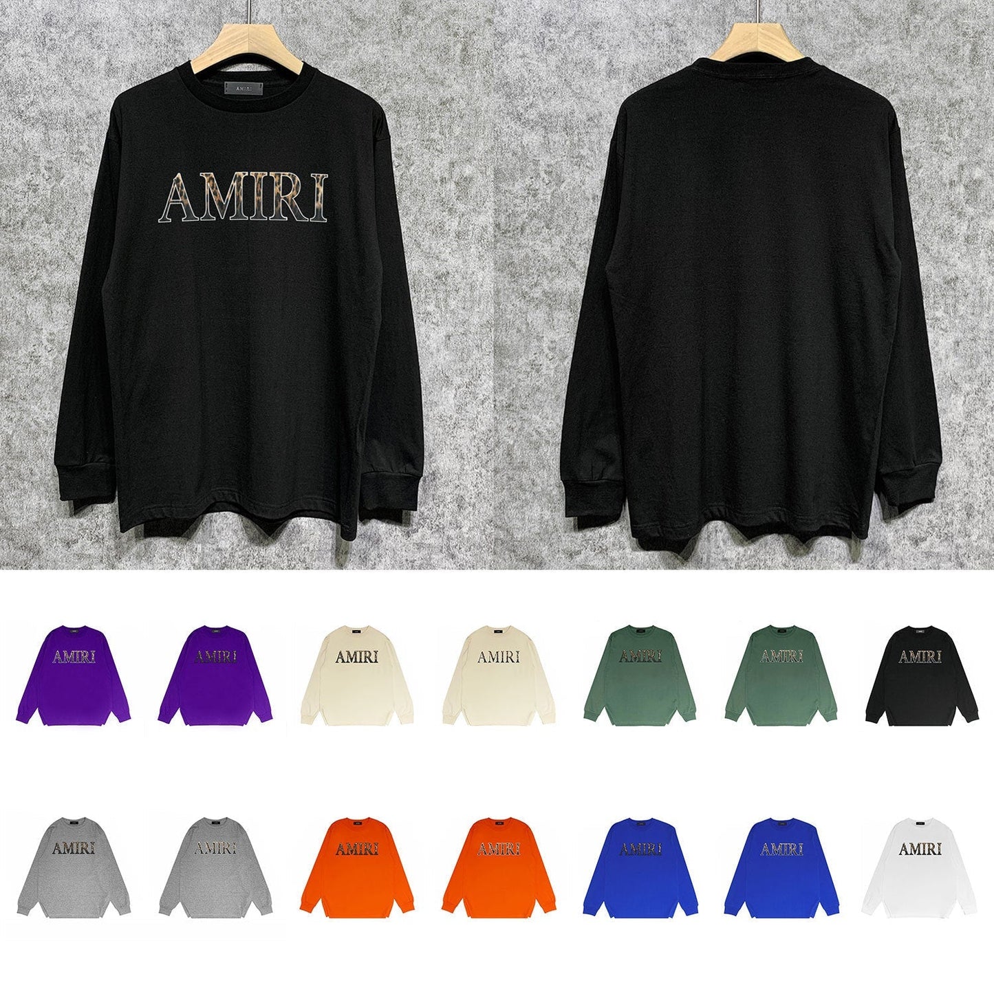 Amiri Sweatshirt I Long Sleee Shirts