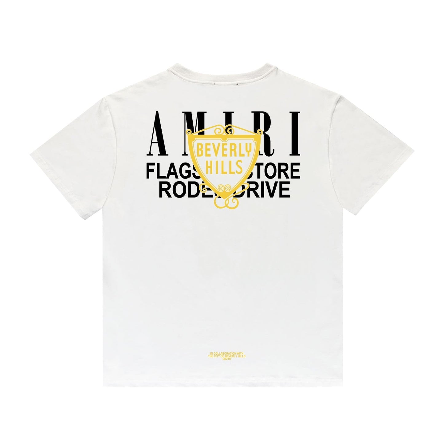Amiri T Shirt Printed Casual Hip Hop High Street round Neck Short Sleeve T-shirt