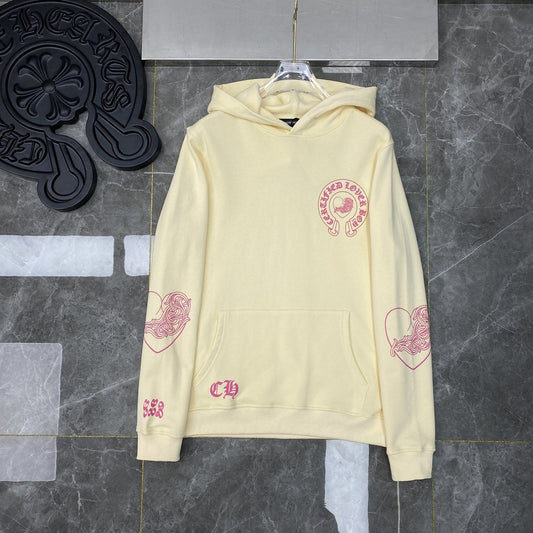 CHH Chrome Heart Hoodie ChromeHearts Miami Cross Wash Make Old Hooded Loose Sweater