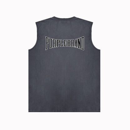 Purple Brand Tank T Shirts Sleeveless T-shirt Vest