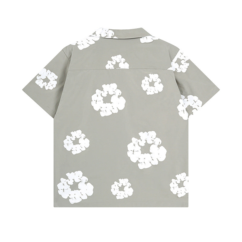Denim Tears T Shirts Kapok Short-Sleeved Shirt Casual Shirt