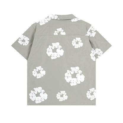 Denim Tears T Shirts Kapok Short-Sleeved Shirt Casual Shirt
