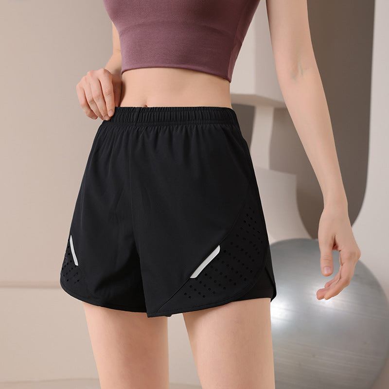 Women Yoga Sports Shorts Running Quick-Drying Breathable