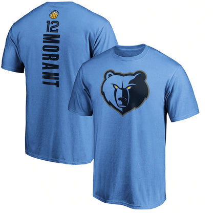 NBA T-Shirts NBA Jersey T-Shirt Grizzlies Morant Basketball Jacket Short Sleeve