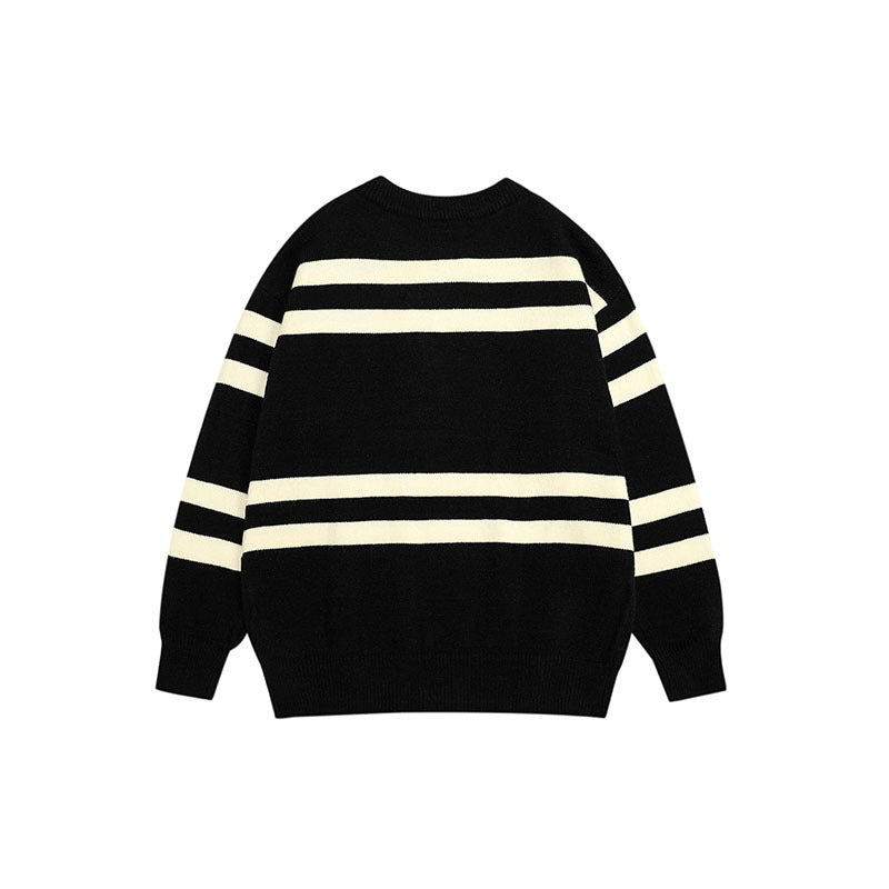 Women Sweater Vintage Knitted Couple Sweater